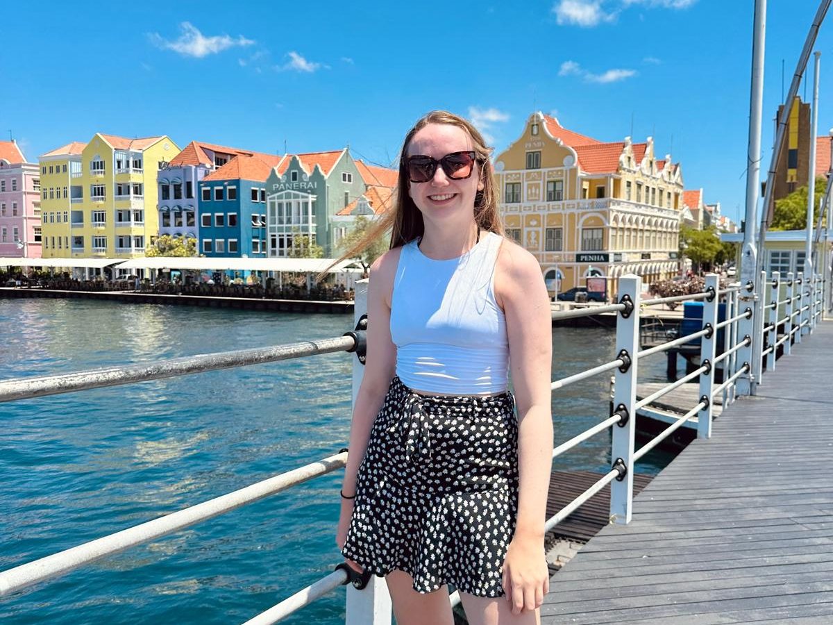 Femke op de Pontjesbrug